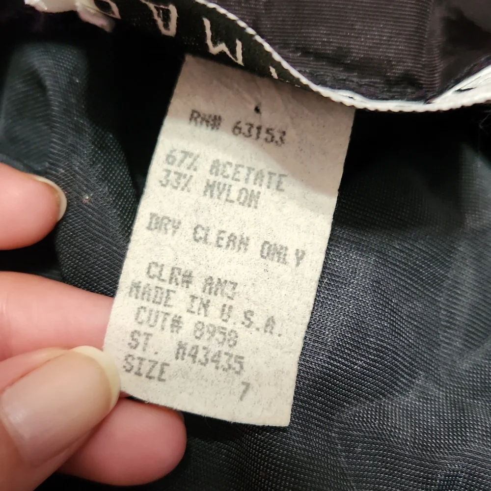 Vintage Rampage Floral Velvet Formal Strapless Bodycon Mini Party Dress - Picture 6 of 8